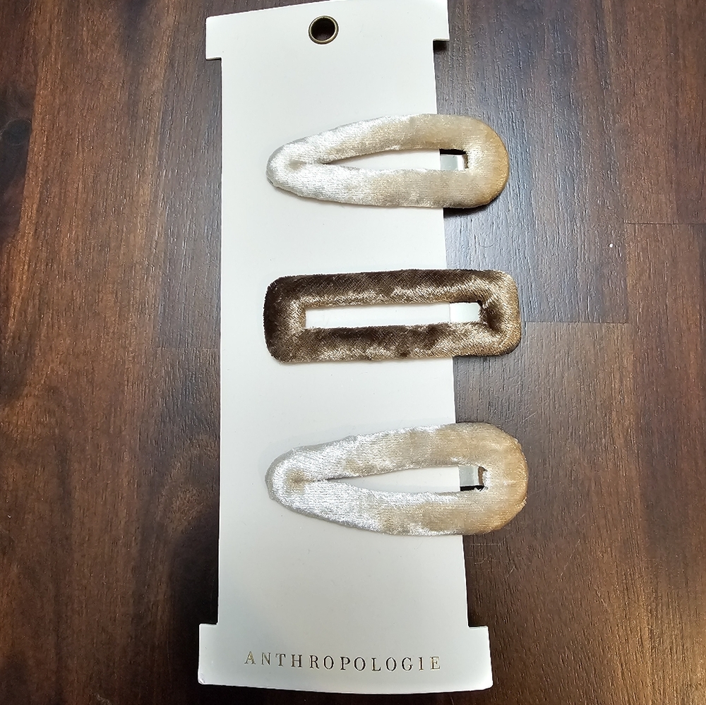 Anthropologie Hair Clips NWT